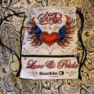 Sinful Drawstring Tote